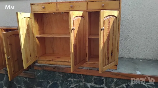 дървени шкафове за кухня и трапезария, снимка 8 - Шкафове - 56183973