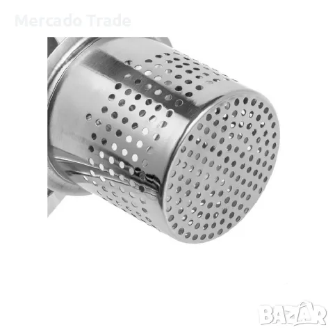 Преса за картофи, зеленчуци или плодове Mercado Trade,  Mетална, Сив , снимка 6 - Аксесоари за кухня - 49246772