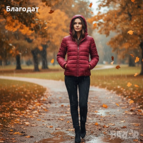 Топло капитонирано яке – практично, стилно и удобно всеки ден. BENETHON, снимка 7 - Якета - 52501870