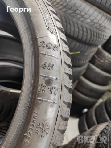 4бр.зимни гуми 205/45/17 Kleber, снимка 3 - Гуми и джанти - 52242406