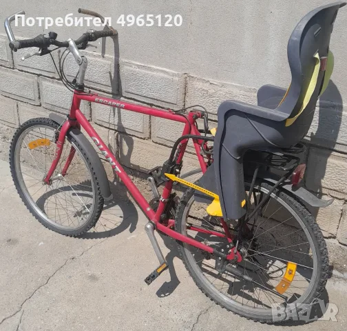 Велосипед +столче за малко дете!