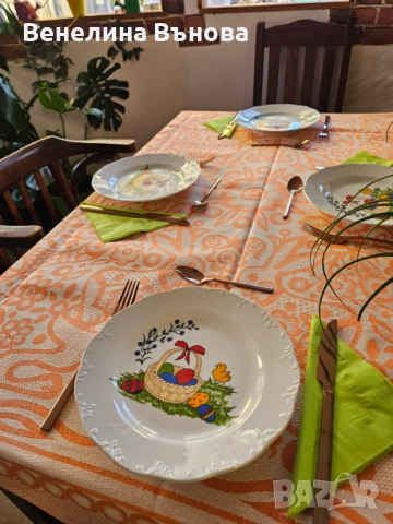 ВЕЛИКДЕН в чиния, снимка 13 - Чинии - 53831617