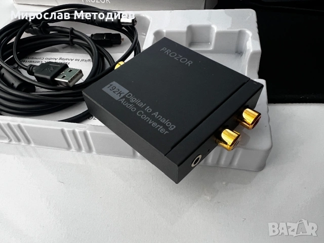 Prozor 192khz DAC конвертор цифров-аналогов сигнал, снимка 4 - Ресийвъри, усилватели, смесителни пултове - 53753457