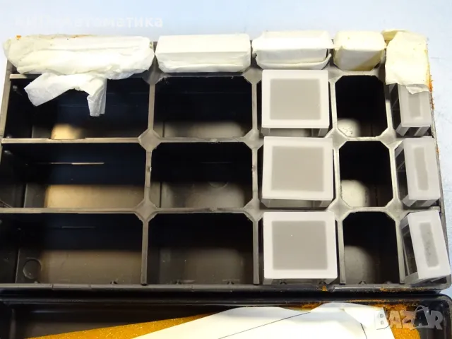 непълен комплект кювети за уред КФК-2 (N2)USSR, снимка 3 - Лаборатория - 49284164