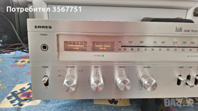  Ресийвър ERRES  ТА-6000 , снимка 2 - Ресийвъри, усилватели, смесителни пултове - 42672302