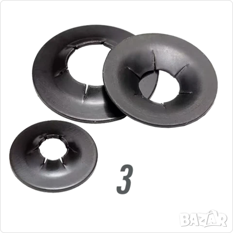 Заключваща шайба  * Starlock  * Locking Washers , снимка 4 - Резервни части за машини - 41224152