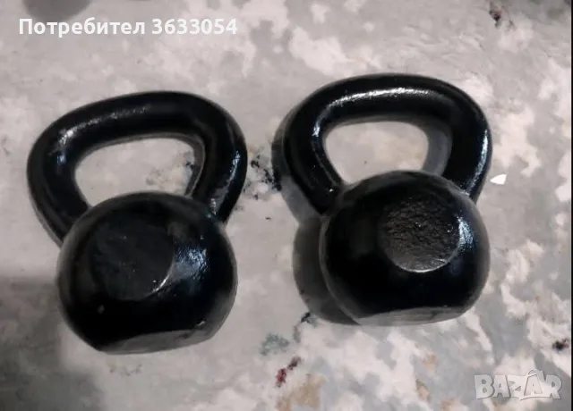 Пудовки 2х8кг. Чист чугун, снимка 2 - Фитнес уреди - 55910080