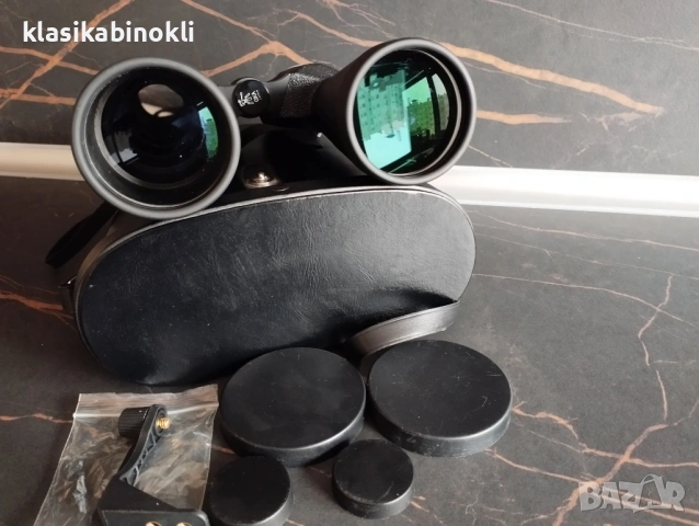 ТОП Японски Бинокъл--HELIOS OBSERVATION 15x70 Japan, снимка 11 - Екипировка - 53520180