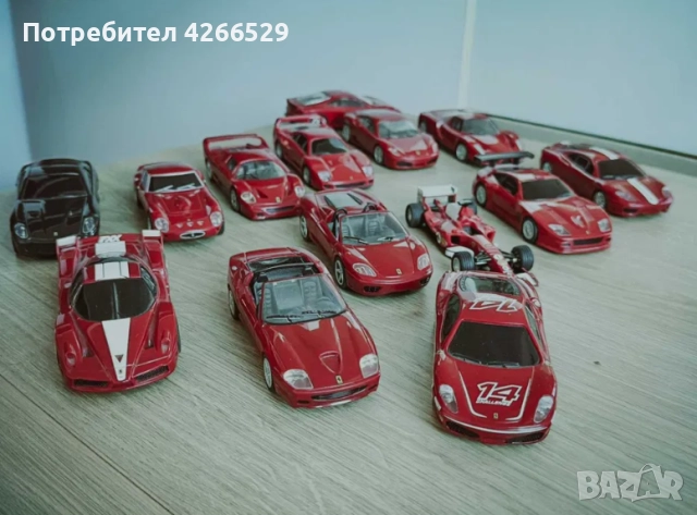 Колекционерски колички Ferrari от сериите на Shell (2005, 2006, 2007), снимка 11 - Колекции - 52480045