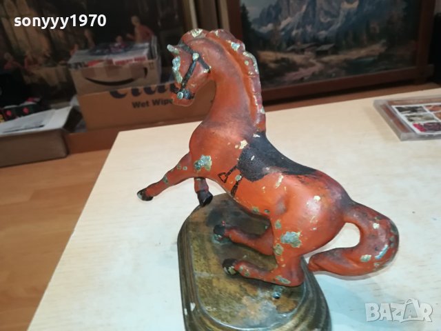 СТАРО ФРЕНСКО КОНЧЕ-МЕТАЛ АНТИК 2510231054, снимка 4 - Антикварни и старинни предмети - 42712991