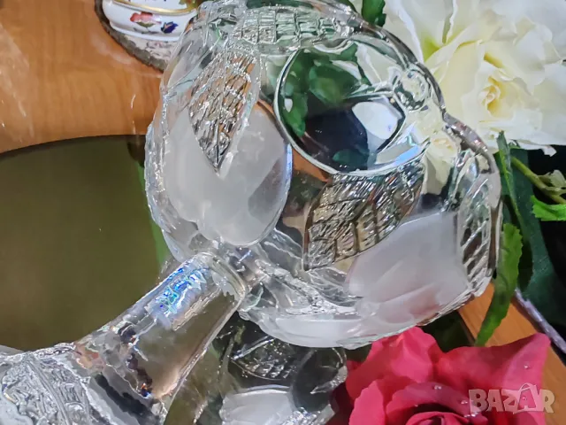  Бонбониера на столче Walterglass , снимка 2 - Чинии - 48827398