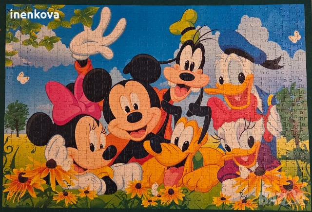Пъзел Дисни 1000 части, снимка 8 - Пъзели - 53750222