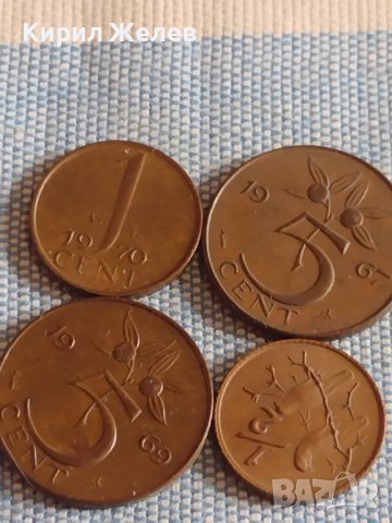 Четири монети стари редки ЮЖНА АФРИКА, НЕДЕРЛАНДИЯ ЗА КОЛЕКЦИЯ ДЕКОРАЦИЯ 30321