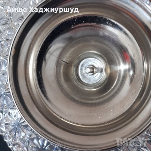 Стъклен поднос  за ядки, снимка 4 - Прибори за хранене, готвене и сервиране - 44481194