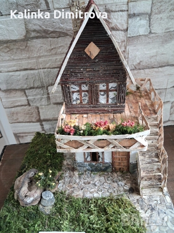 Макети  на къщи-ръчна изработка., снимка 11 - Декорация за дома - 52870975