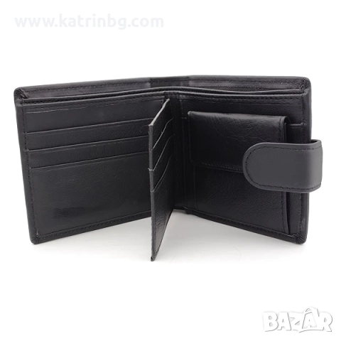 Подаръчен комплект за мъж-Марков часовник и портфейл от естествена кожа, снимка 5 - Подаръци за мъже - 52415222