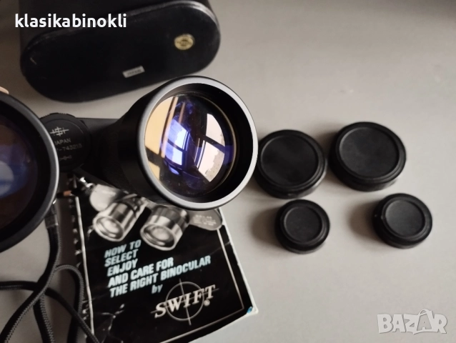 ТОП Ловен Японски Бинокъл- .Swift Trilyte 8x40 Mk III 806-Като НОВ, снимка 8 - Екипировка - 52198633