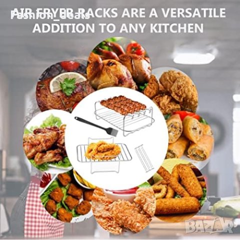 Нова двуслойна скара от неръждаема стомана/Дом Готвене Фритюрник, снимка 4 - Други стоки за дома - 41587827