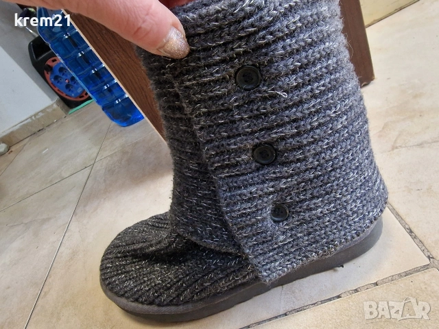 UGG дамски ботуши вълна 41 номер , снимка 3 - Дамски ботуши - 53176715