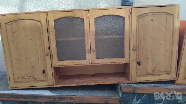дървени шкафове за кухня и трапезария, снимка 3 - Шкафове - 56183973