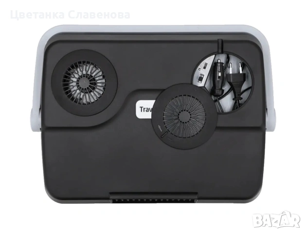 Хладилна чанта Travellife TL32, антрацит - 25 л - AC/DC - 12V/230V - подходяща за бутилки от 1,5 л, снимка 5 - Хладилници - 53061416