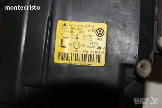 Ляв фар VW Touran (2003-2006г.) 1T0941005M / 1T0 941 005 M  , снимка 7 - Части - 53128611