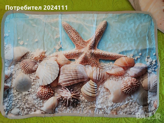 Продавам шалте за спалня с две калъфки, снимка 3 - Покривки за легло - 51390381