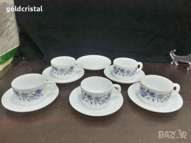 френски аркопал чаши за кафе , снимка 2 - Антикварни и старинни предмети - 52542407