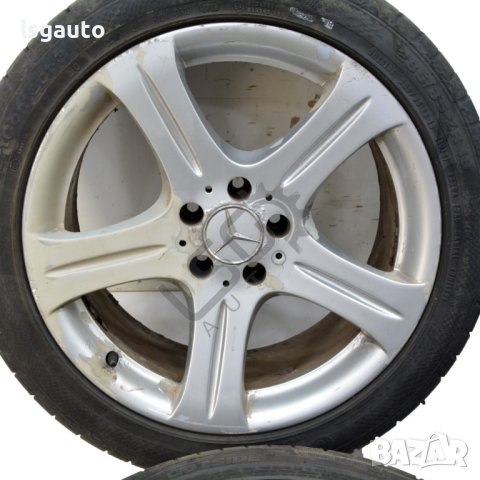 Алуминиеви джанти 5x112 с гуми R18 Mercedes-Benz CLS (C219) 2004-2010 ID:107650, снимка 4 - Части - 41802123