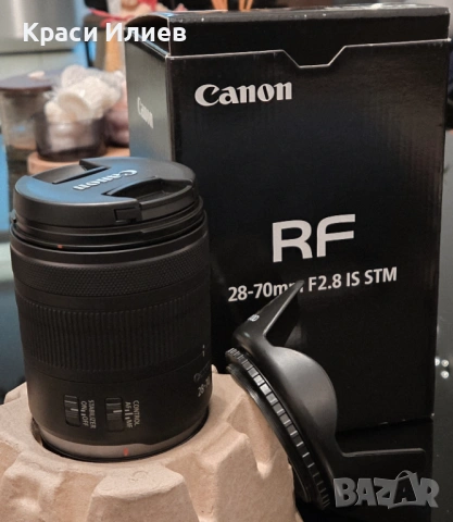 Обектив - Canon RF 28-70mm F2.8 IS STM, снимка 8 - Обективи и филтри - 53757740