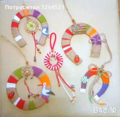 Ръчно изработени мартеници и сувенири 