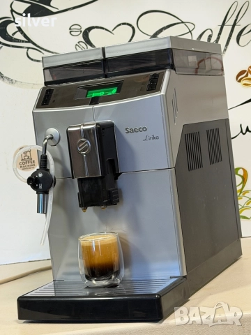 Кафемашина кафе автомат Saeco Lirika с гаранция, снимка 7 - Кафемашини - 52942472
