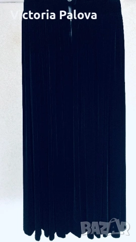 Много красива дизайнерска пола с джобове от кадифе, Италия, снимка 9 - Поли - 53629198