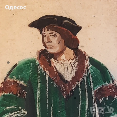 Стара картина на худ. Асен Попов /1895-1976/, снимка 7 - Антикварни и старинни предмети - 50462246