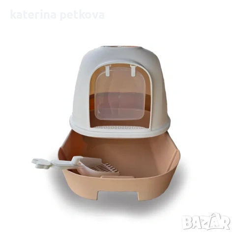 Котешка тоалетна с плъзгащо дъно, снимка 2 - За котки - 53744324