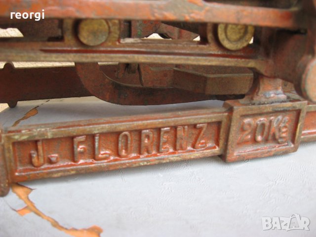      Антична настолна везна- Джоузеф--Флоренц--1800г.-Австрия, снимка 7 - Антикварни и старинни предмети - 41812467