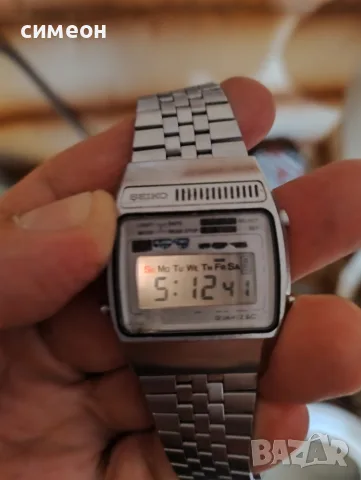 Часовник Seiko дигитален, снимка 3 - Мъжки - 56328839