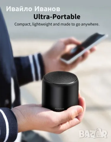 Блутут колонка Anker SoundCore Mini 2 TWS , снимка 2 - Bluetooth тонколони - 49624842