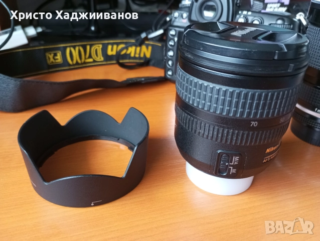 Обектив Никон Nikon Nikkor AF-S 18-70 ED, снимка 8 - Обективи и филтри - 52752130