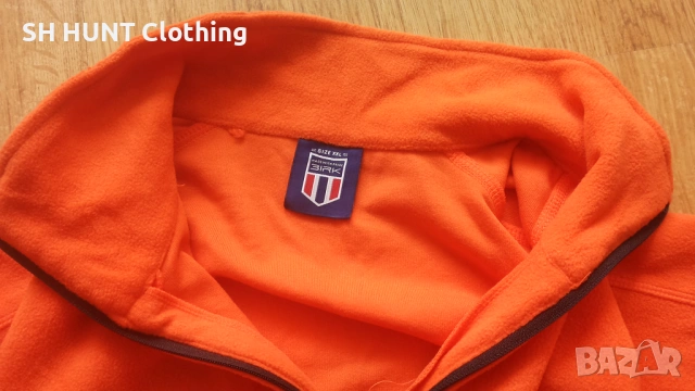 BIRK Chill Fleece Orange Polar размер XL за лов поларена блуза - 2241, снимка 14 - Екипировка - 53659480