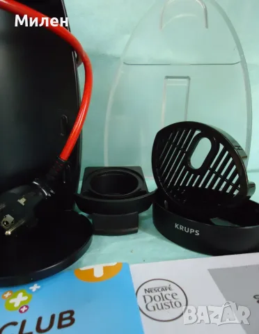 Кафемашина с гаранция 1 година NESCAFÉ® система Dolce Gusto Krups Piccolo.BG, снимка 3 - Кафемашини - 56155771