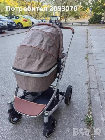 Количка Kikka boo Divaina 2 в 1 + чанта + поставка за шише, снимка 8 - Детски колички - 50971659