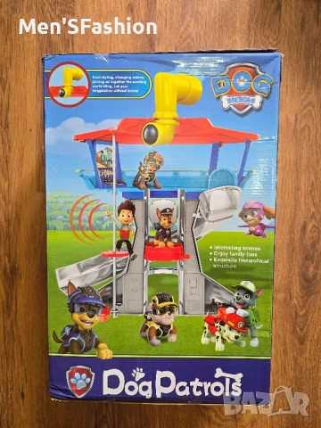 Paw patrol - наблюдателна кула с пързалка , снимка 2 - Коли, камиони, мотори, писти - 51617469