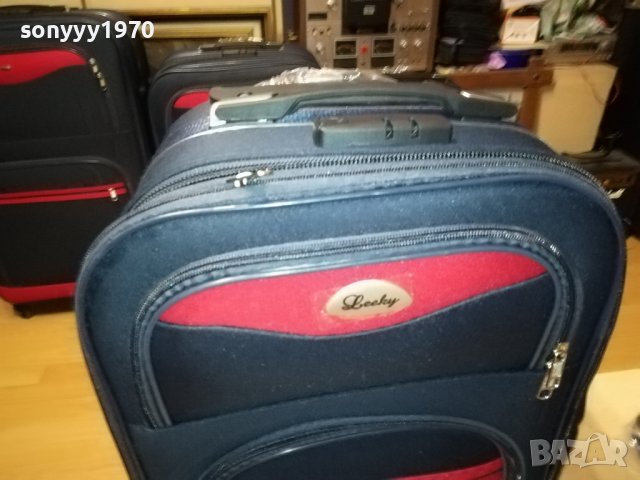 КУФАР НОВ ТЕКСТИЛ КОЛЕЛЦА 1008231307, снимка 4 - Куфари - 41813899