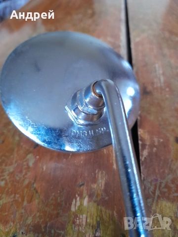 Старо огледало за мотопед,мотоциклет #2, снимка 3 - Други ценни предмети - 53404649