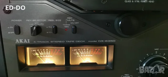 AKAI GX-635D 4-track, снимка 5 - Декове - 56276919