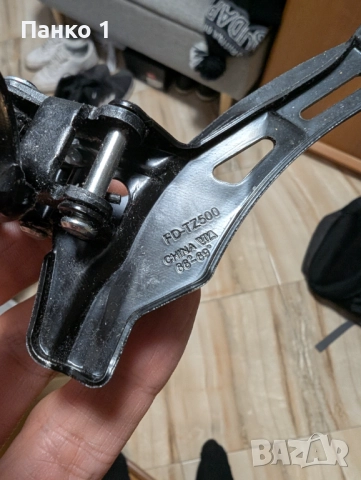 Преден Декланшор Shimano Tourney Triple, снимка 5 - Части за велосипеди - 51922101