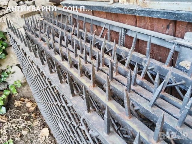 Комплект 6 Броя Стари Ковани Панели, Стара Кована Ограда / 6 Броя / 10 Метра! , снимка 11 - Огради и мрежи - 50813631
