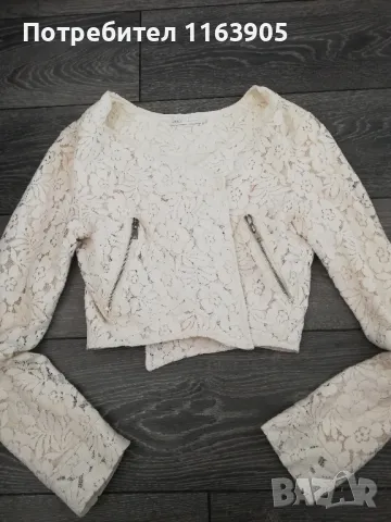 Късо дантелено сако ONLY, снимка 1