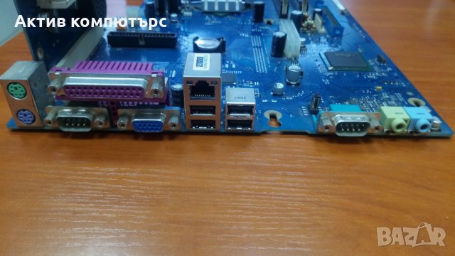 Дънна платка Fujitsu Siemens D1531-C23 GS 2 + CPU+ Охладител Socket 478, снимка 4 - Дънни платки - 35788889